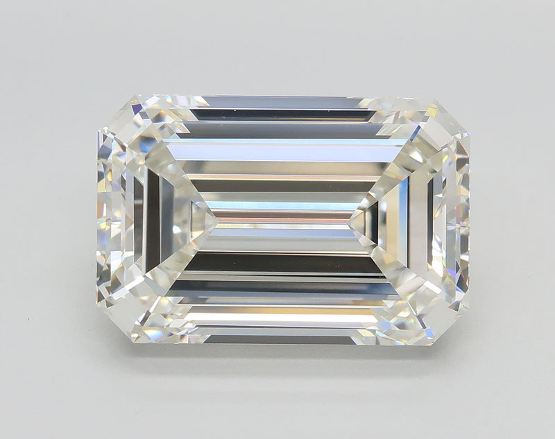 Lab-Grown 7.05 Carat Emerald Cut Diamond color H Clarity VVS2, precious stones, engagement diamonds