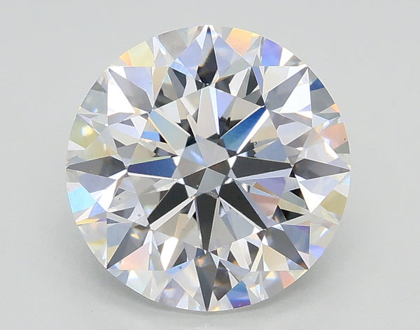 Lab-Grown 2.51 Carat Round Brilliant Diamond color D Clarity VS1, precious stones, engagement diamonds