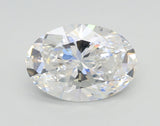 Lab-Grown 2.02 Carat Oval Shape Diamond color E Clarity VS1, precious stones, engagement diamonds