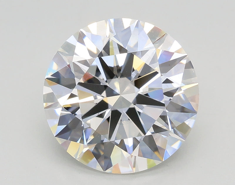 Lab-Grown 3.74 Carat Round Brilliant Diamond color G Clarity VS2, precious stones, engagement diamonds