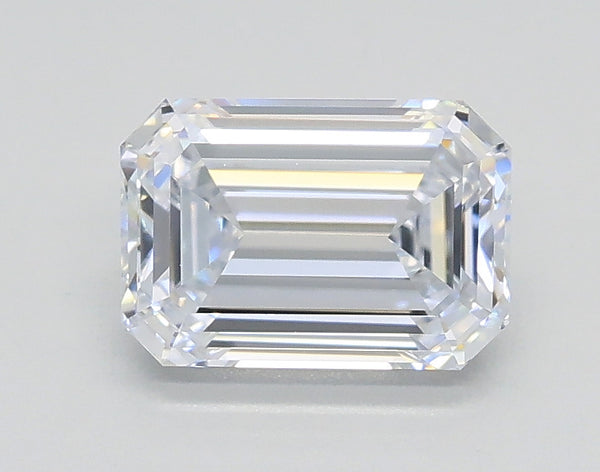 Lab-Grown 1.10 Carat Emerald Cut Diamond color E Clarity VS1, precious stones, engagement diamonds