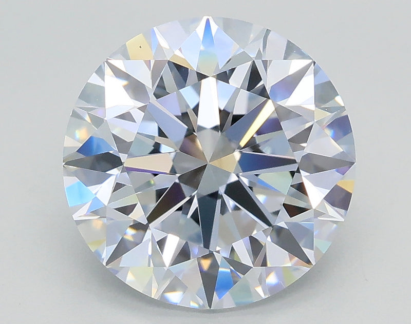 Lab-Grown 3.53 Carat Round Brilliant Diamond color F Clarity VVS2, precious stones, engagement diamonds