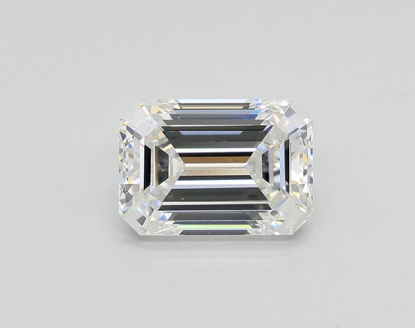 Lab-Grown 1.50 Carat Emerald Cut Diamond color E Clarity VVS2, precious stones, engagement diamonds