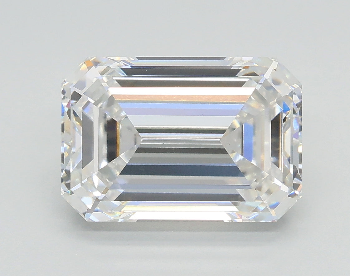 Lab-Grown 3.57 Carat Emerald Cut Diamond color E Clarity VS1 With GIA Certificate, precious stones, engagement diamonds