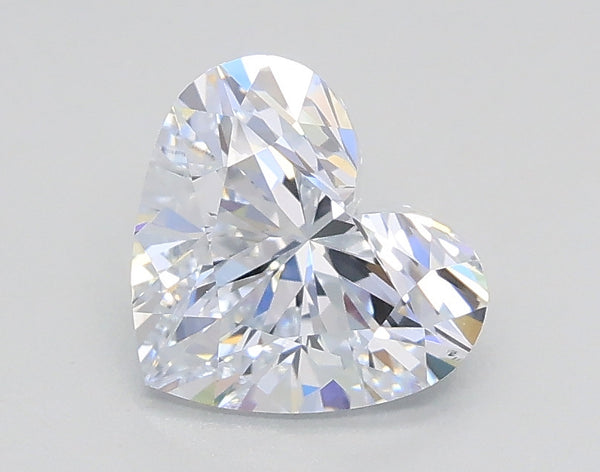 Lab-Grown 1.01 Carat Heart Shape Diamond color E Clarity VS1, precious stones, engagement diamonds