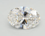 Lab-Grown 1.59 Carat Oval Shape Diamond color E Clarity VS1, precious stones, engagement diamonds