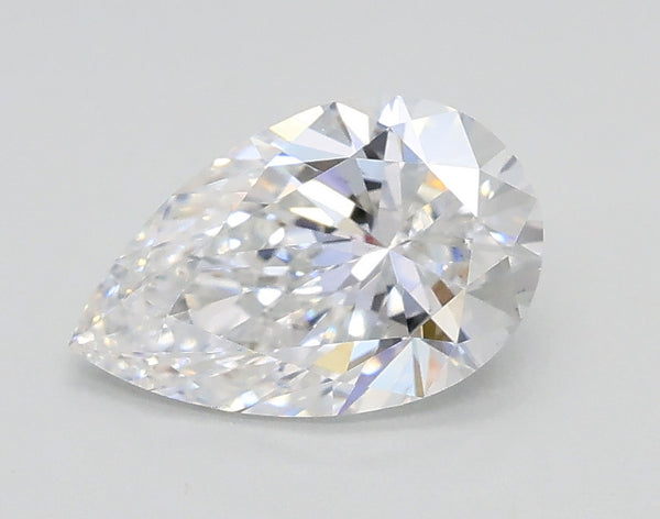 Lab-Grown 1.01 Carat Pear Shape Diamond color D Clarity VS2, precious stones, engagement diamonds