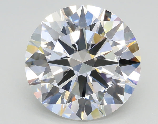 Lab-Grown 3.58 Carat Round Brilliant Diamond color F Clarity VS1, precious stones, engagement diamonds