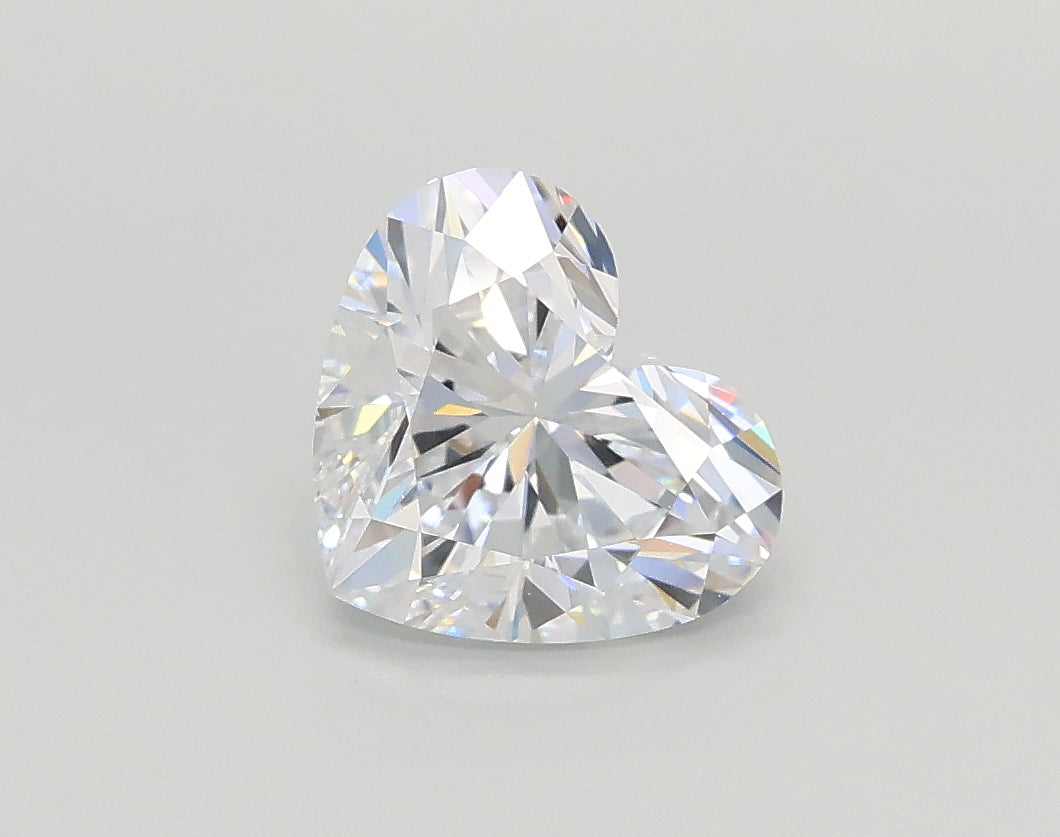 Lab-Grown 1.01 Carat Heart Shape Diamond color D Clarity VS1 With GIA Certificate, precious stones, engagement diamonds