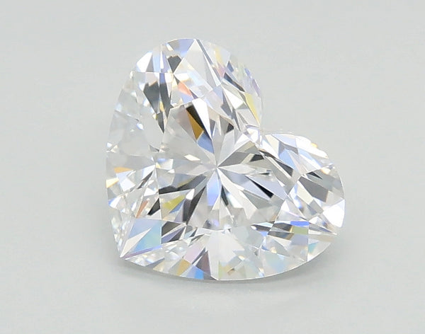 Lab-Grown 1.08 Carat Heart Shape Diamond color D Clarity VS1 With GIA Certificate, precious stones, engagement diamonds