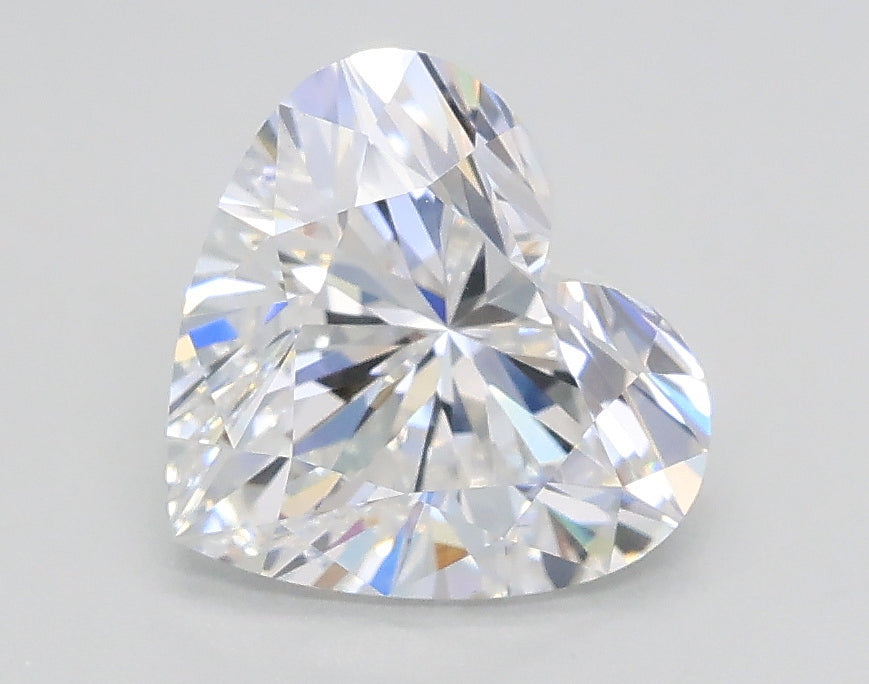 Lab-Grown 1.50 Carat Heart Shape Diamond color D Clarity VS1, precious stones, engagement diamonds