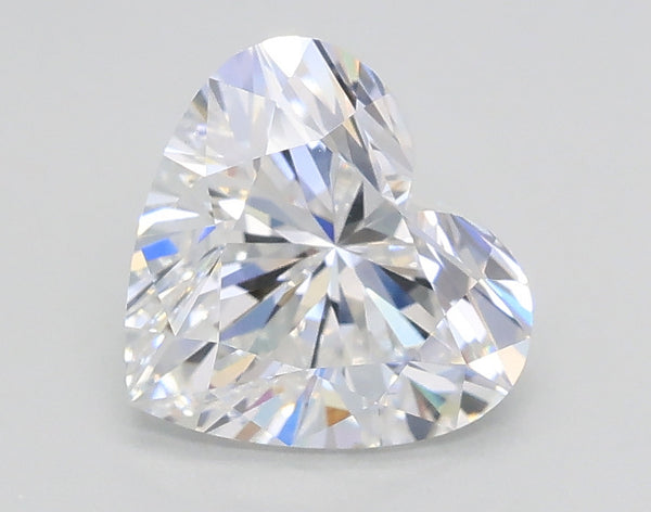 Lab-Grown 1.50 Carat Heart Shape Diamond color D Clarity VS1, precious stones, engagement diamonds