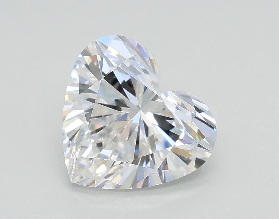 Lab-Grown 1.22 Carat Heart Shape Diamond color D Clarity VS1, precious stones, engagement diamonds