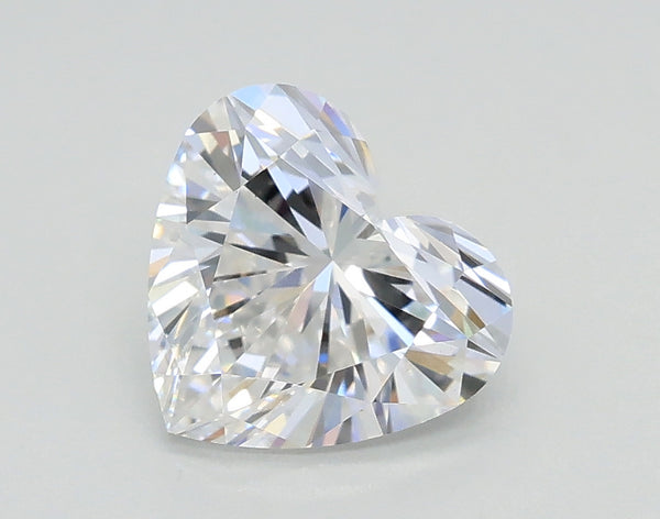 Lab-Grown 1.22 Carat Heart Shape Diamond color D Clarity VS1, precious stones, engagement diamonds