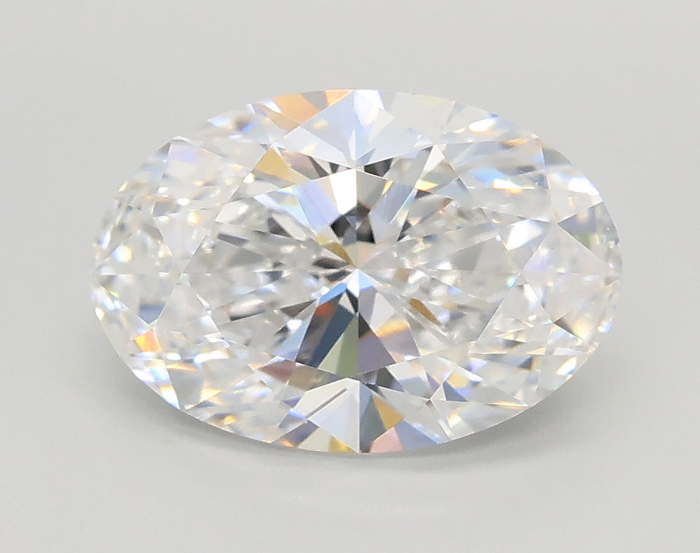 Lab-Grown 2.01 Carat Oval Shape Diamond color D Clarity VS1 With GIA Certificate, precious stones, engagement diamonds