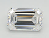 Lab-Grown 2.52 Carat Emerald Cut Diamond color D Clarity VS1, precious stones, engagement diamonds