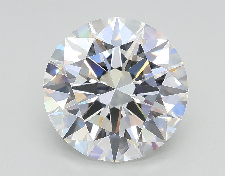 Lab-Grown 2.06 Carat Round Brilliant Diamond color E Clarity VVS2 With GIA Certificate, precious stones, engagement diamonds