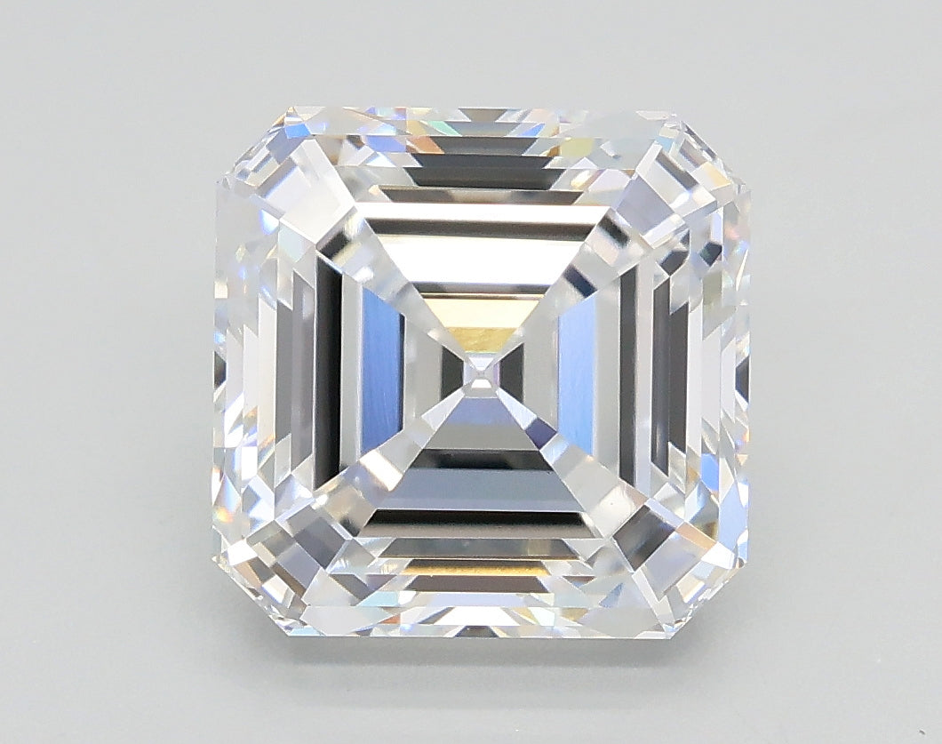 Lab-Grown 3.06 Carat Asscher Cut Diamond color D Clarity VS1 With GIA Certificate, precious stones, engagement diamonds