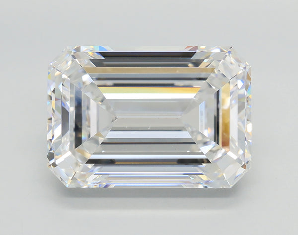 Lab-Grown 10.03 Carat Emerald Cut Diamond color D Clarity VS1, precious stones, engagement diamonds