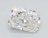 Lab-Grown 1.03 Carat Radiant Cut Diamond color E Clarity VS2, precious stones, engagement diamonds