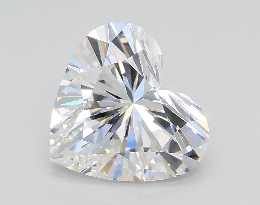 Lab-Grown 1.24 Carat Heart Shape Diamond color E Clarity VVS2, precious stones, engagement diamonds