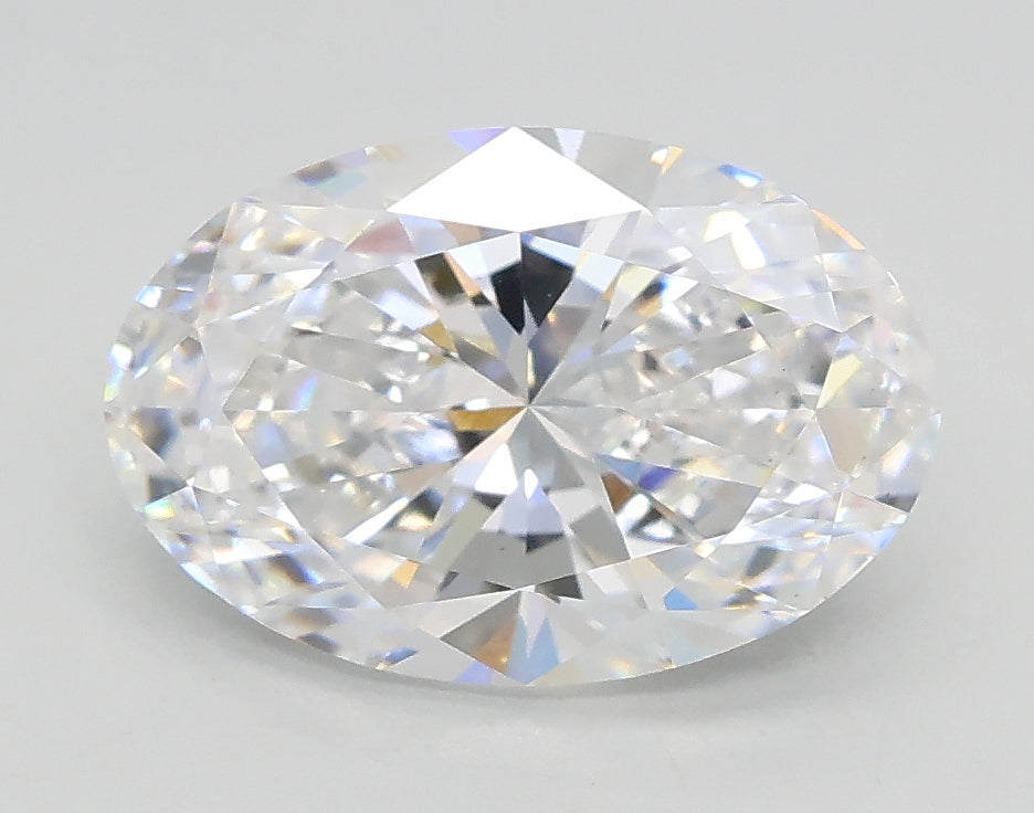 Lab-Grown 2.01 Carat Oval Shape Diamond color D Clarity VS2, precious stones, engagement diamonds
