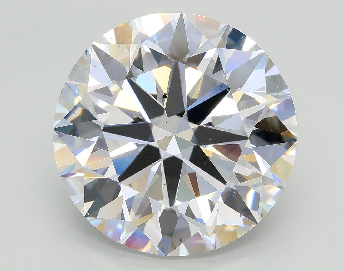 Lab-Grown 7.55 Carat Round Brilliant Diamond color F Clarity VS2, precious stones, engagement diamonds