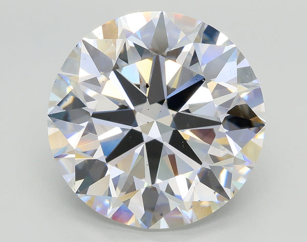Lab-Grown 7.55 Carat Round Brilliant Diamond color F Clarity VS2, precious stones, engagement diamonds