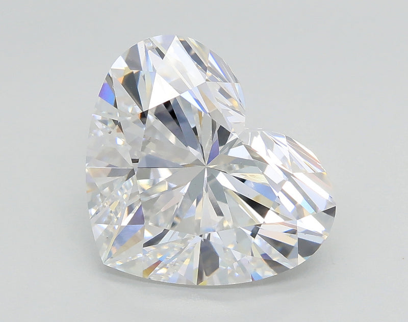 Lab-Grown 4.06 Carat Heart Shape Diamond color E Clarity VVS2, precious stones, engagement diamonds