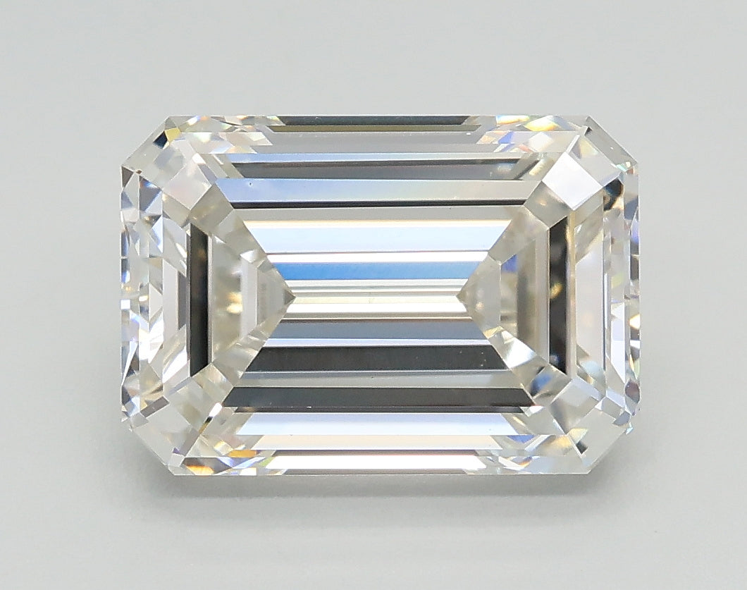 Lab-Grown 3.01 Carat Emerald Cut Diamond color G Clarity VS1, precious stones, engagement diamonds