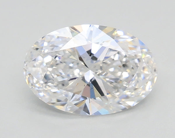 Lab-Grown 1.01 Carat Oval Shape Diamond color D Clarity VS2, precious stones, engagement diamonds