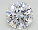 Lab-Grown 5.03 Carat Round Brilliant Diamond color E Clarity VS2, precious stones, engagement diamonds