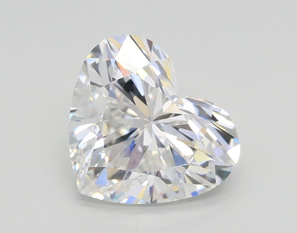Lab-Grown 1.50 Carat Heart Shape Diamond color D Clarity VS1, precious stones, engagement diamonds
