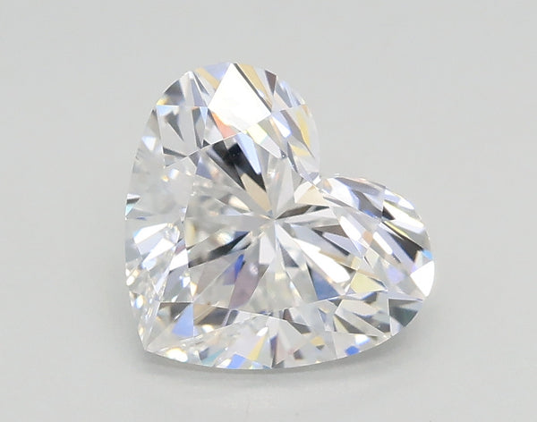 Lab-Grown 1.50 Carat Heart Shape Diamond color D Clarity VS1, precious stones, engagement diamonds