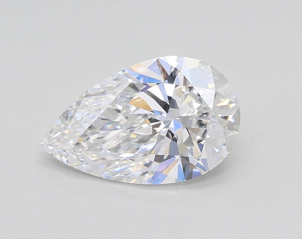 Lab-Grown 1.03 Carat Pear Shape Diamond color D Clarity VS1, precious stones, engagement diamonds
