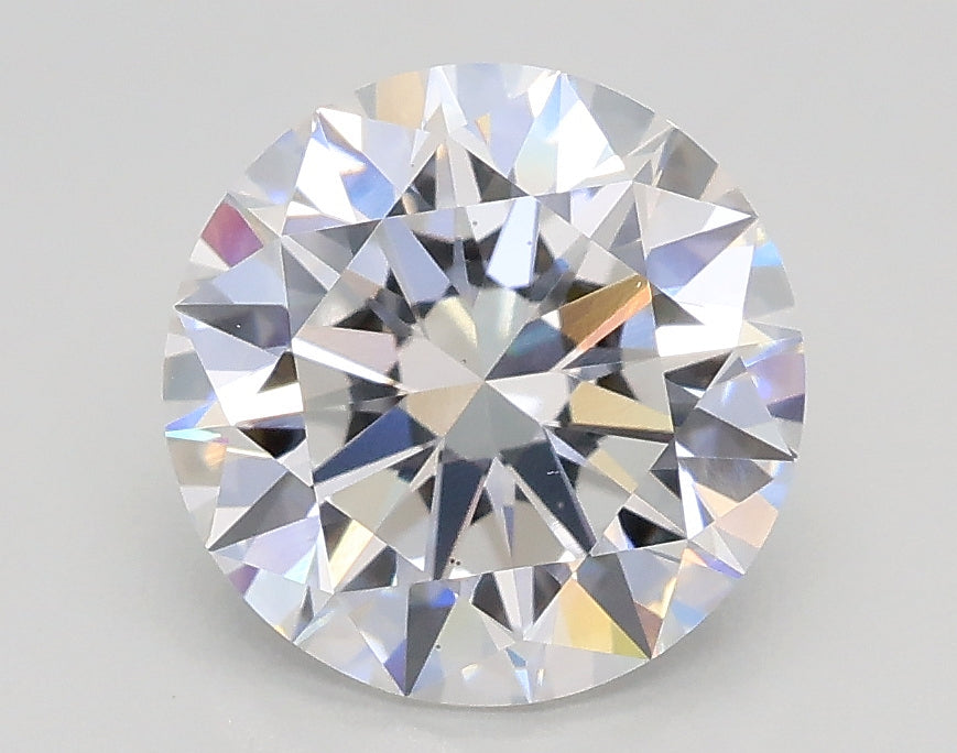 Lab-Grown 1.90 Carat Round Brilliant Diamond color D Clarity VS1, precious stones, engagement diamonds