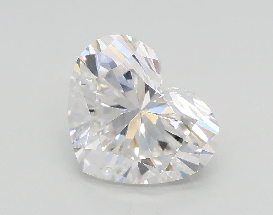 Lab-Grown 1.02 Carat Heart Shape Diamond color E Clarity VVS2, precious stones, engagement diamonds
