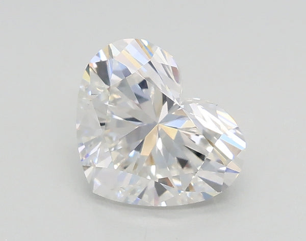 Lab-Grown 1.02 Carat Heart Shape Diamond color E Clarity VVS2, precious stones, engagement diamonds