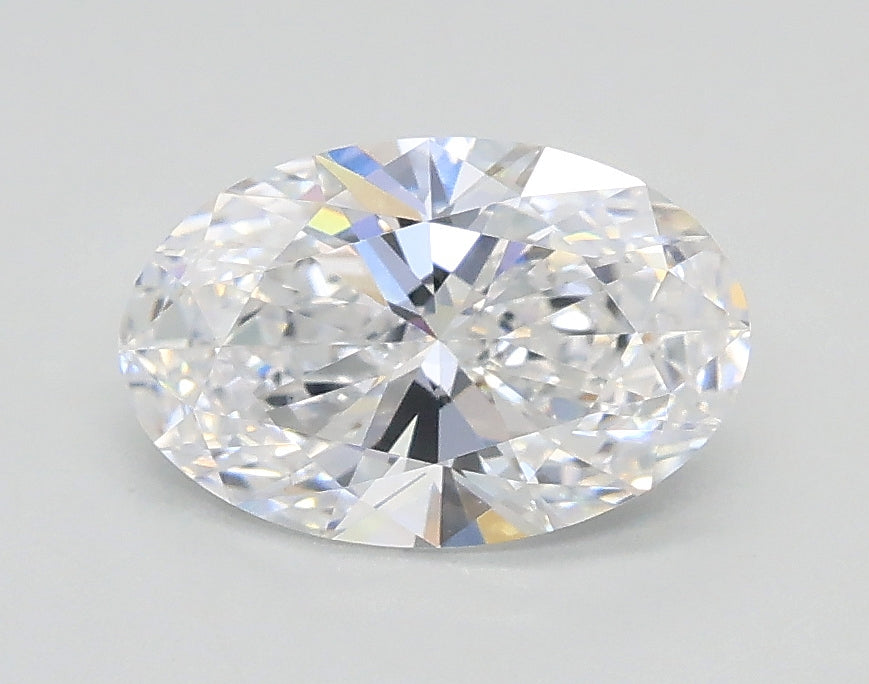Lab-Grown 1.01 Carat Oval Shape Diamond color D Clarity VS1, precious stones, engagement diamonds
