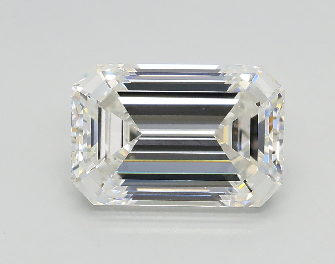 Lab-Grown 2.51 Carat Emerald Cut Diamond color F Clarity VS1, precious stones, engagement diamonds