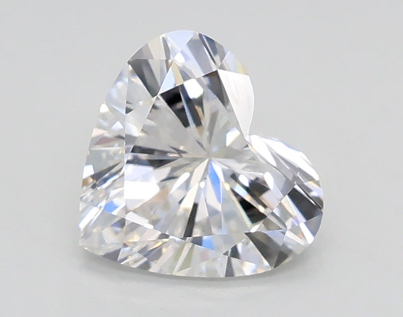 Lab-Grown 1.01 Carat Heart Shape Diamond color E Clarity VS1, precious stones, engagement diamonds