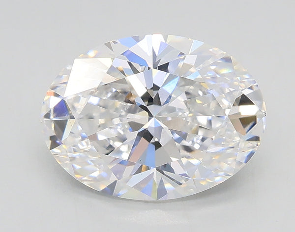 Lab-Grown 2.01 Carat Oval Shape Diamond color D Clarity VS1, precious stones, engagement diamonds