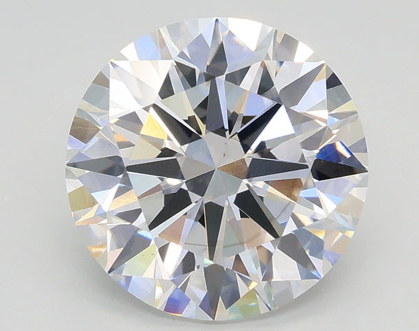 Lab-Grown 3.54 Carat Round Brilliant Diamond color E Clarity VS2, precious stones, engagement diamonds