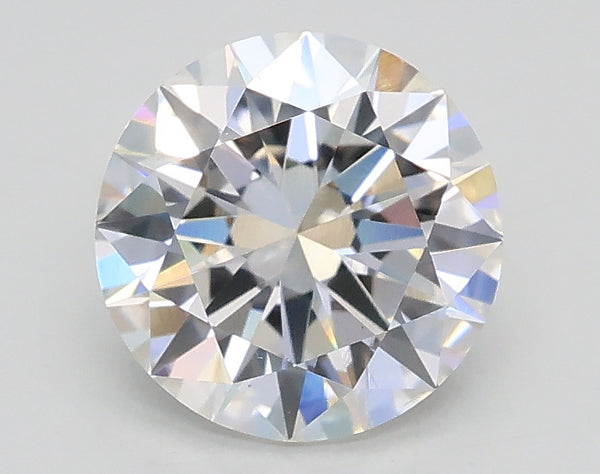 Lab-Grown 1.21 Carat Round Brilliant Diamond color E Clarity VS1, precious stones, engagement diamonds