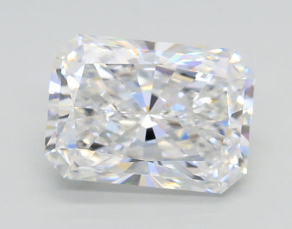 Lab-Grown 2.04 Carat Radiant Cut Diamond color D Clarity VS1 With GIA Certificate, precious stones, engagement diamonds