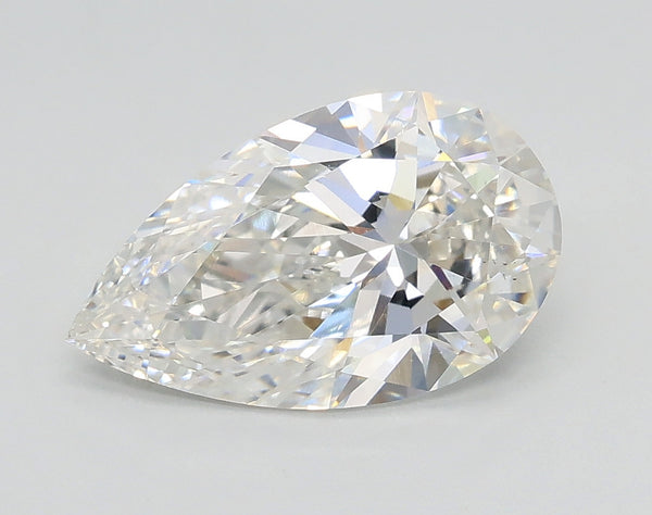 Lab-Grown 1.71 Carat Pear Shape Diamond color E Clarity VS1, precious stones, engagement diamonds