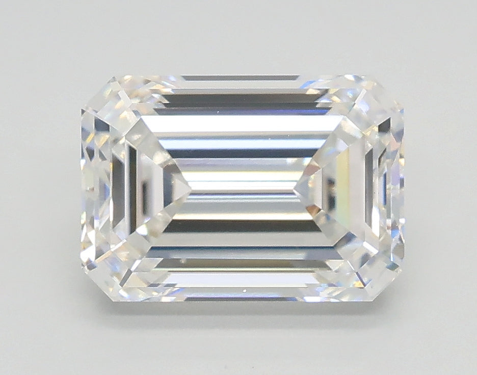 Lab-Grown 2.07 Carat Emerald Cut Diamond color E Clarity VVS2, precious stones, engagement diamonds