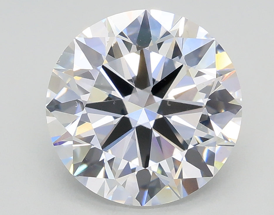 Lab-Grown 2.90 Carat Round Brilliant Diamond color E Clarity VS1, precious stones, engagement diamonds