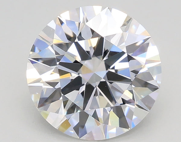 Lab-Grown 2.01 Carat Round Brilliant Diamond color D Clarity VS1, precious stones, engagement diamonds