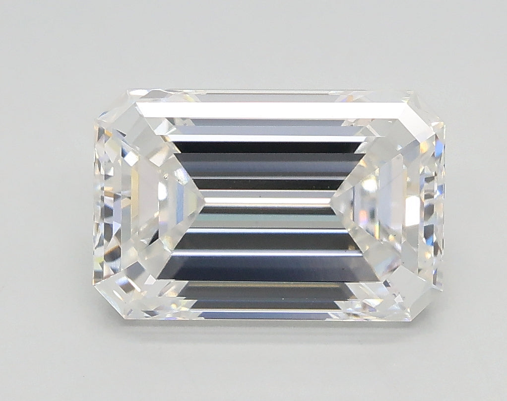 Lab-Grown 2.53 Carat Emerald Cut Diamond color E Clarity VS1, precious stones, engagement diamonds